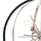 Vaxcel Estelle 26.75-in Polished Nickel and Black Mid Century Modern 6 Light Globe Sputnik Hanging Ceiling Pendant Chandelier P0342 - alternate 5